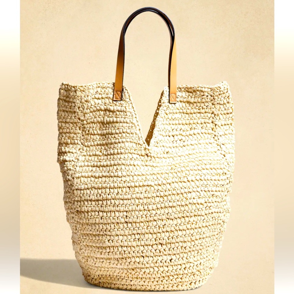 NWT Banana Republic Straw Tote